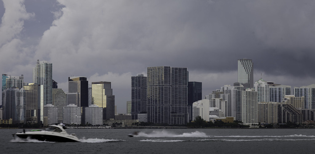 Skyline moderno de Miami Brickell 2025